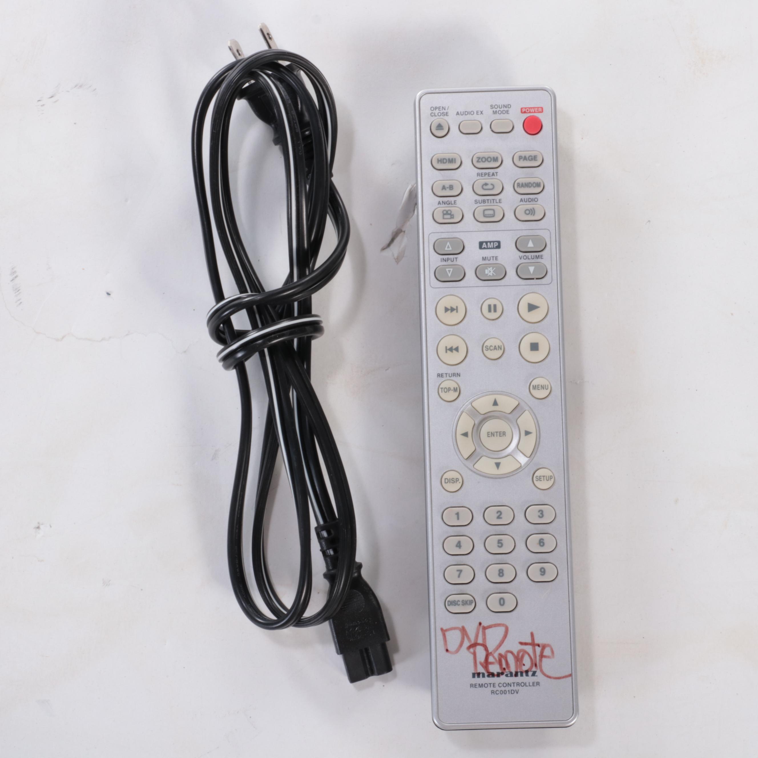 Marantz Model DV4001 Dolby Digital DVD Player EBTH