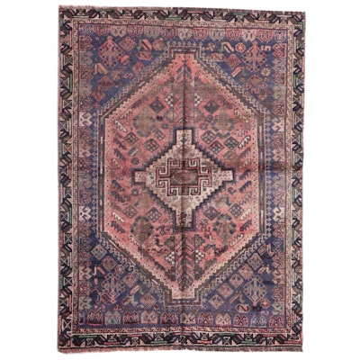 4' x 5'7 Hand-Knotted Persian Senneh Area Rug