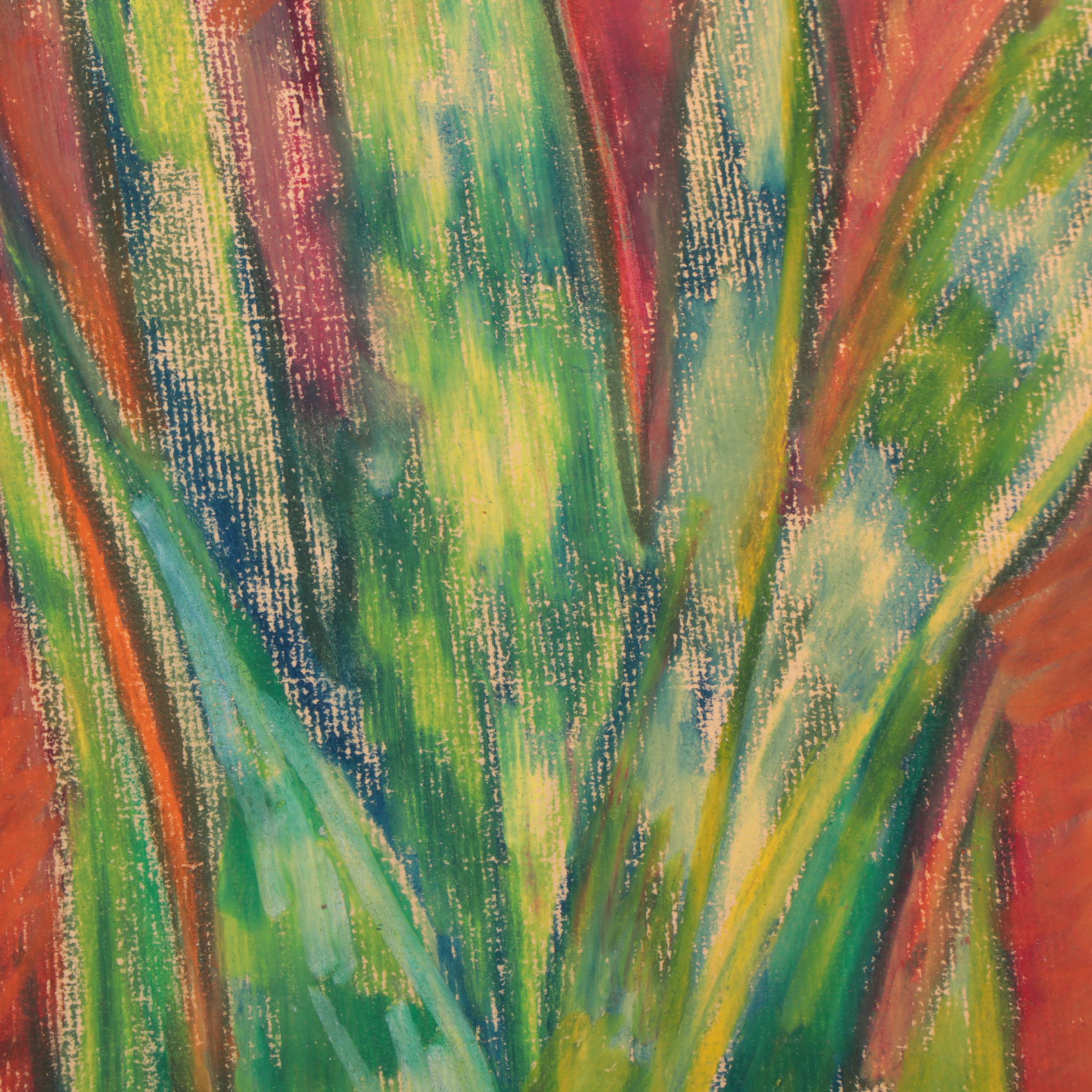 Sarah Roush Still Life Pastel Drawing | EBTH