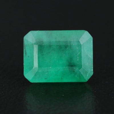 Loose 2.49 CT Rectangular Emerald