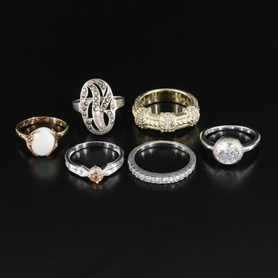 Ring Selection Featuring Judith Ripka and Sterling