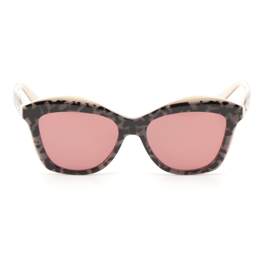 Salvatore Ferragamo SF941S Modified Cat Eye Style Sunglasses with Case