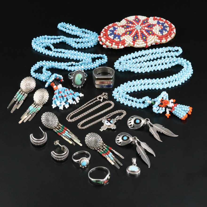 Southwestern Jewelry Featuring Quoc Turquoise Inc and Bell Trading Post
