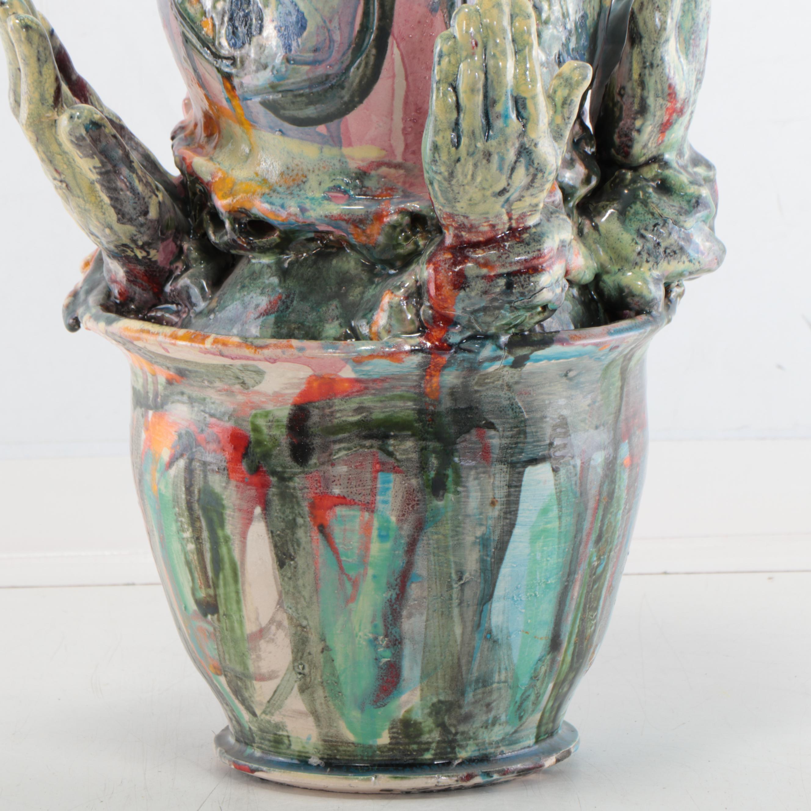 Sarah Roush Surreal Ceramic Sculpture | EBTH