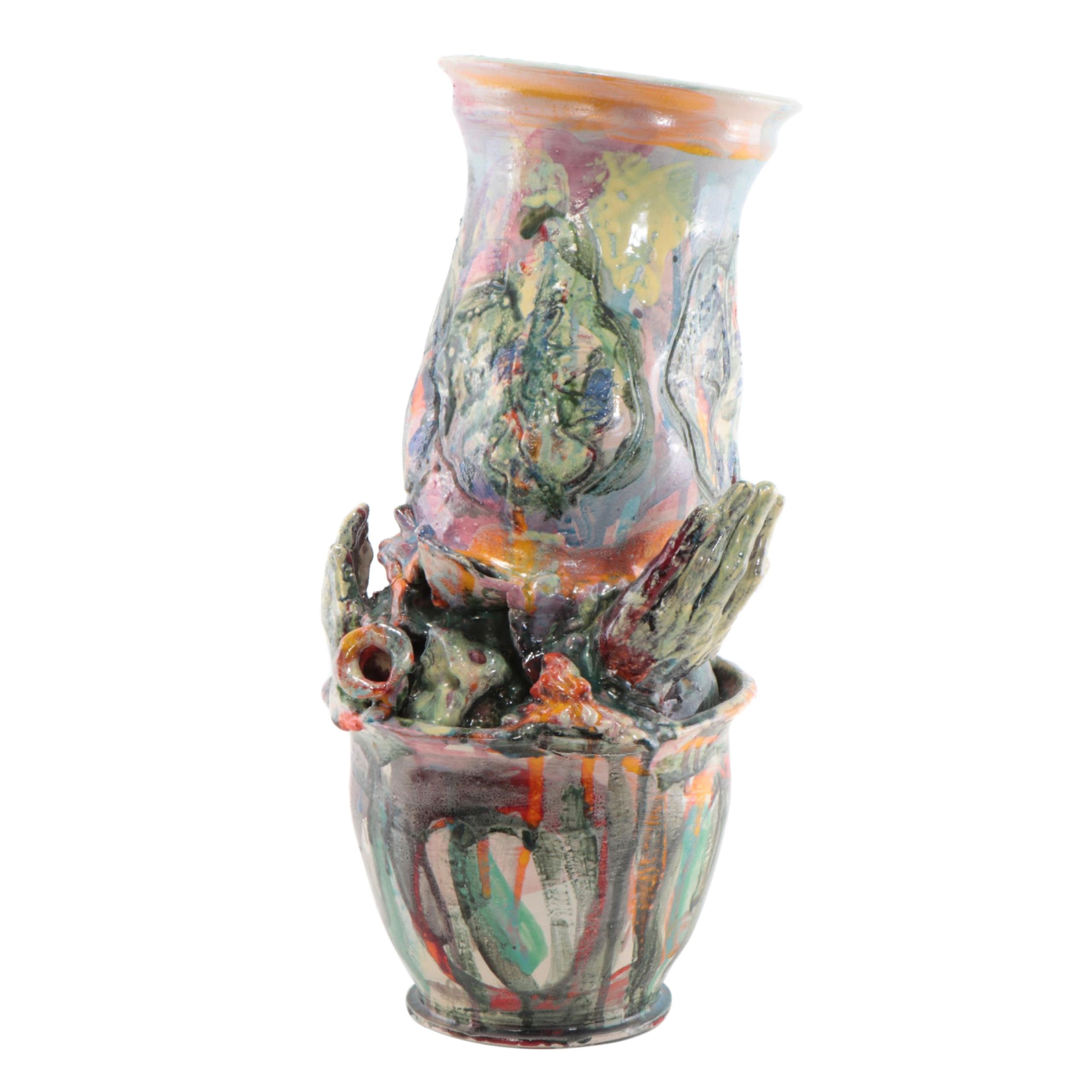 Sarah Roush Surreal Ceramic Sculpture | EBTH