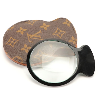 Louis Vuitton Magnifying Glass with Monogram Canvas Case
