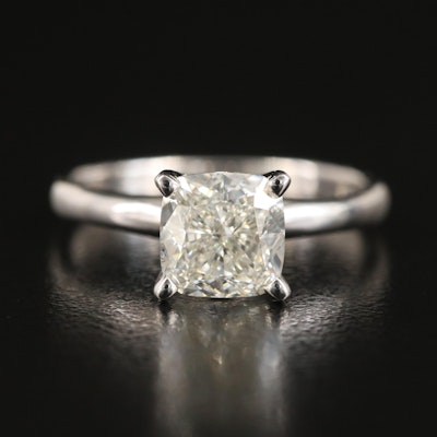 14K 1.90 CT Lab Grown Diamond Solitaire Ring