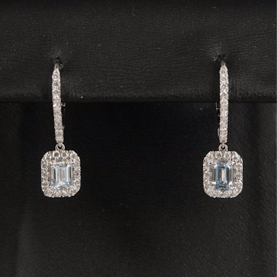 14K 1.25 CTW Lab Grown Diamond Earrings