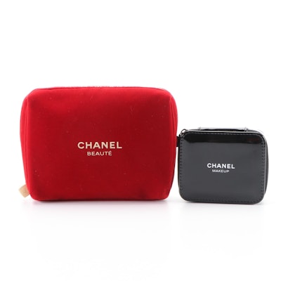 Chanel Beauté and Makeup Promotional Cosmetic Pouches