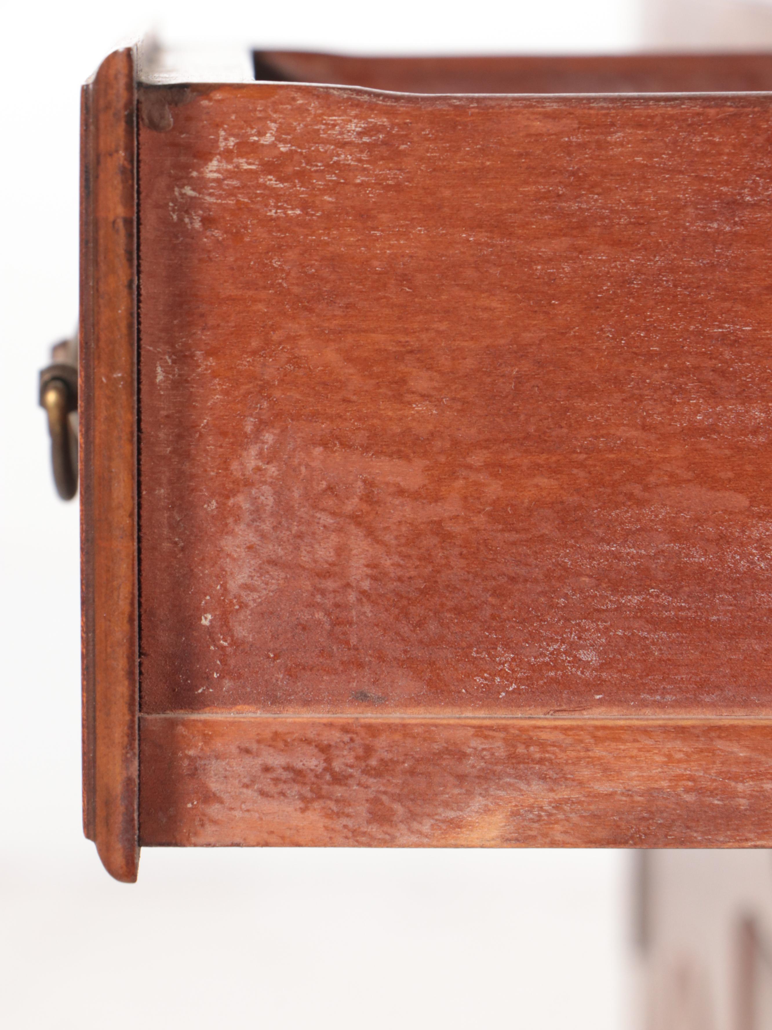 Warsaw Furniture Mfg. Co. Federal Style Mahogany Breakfront Secretary