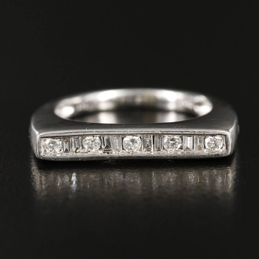 Sterling 0.27 CTW Diamond Ring