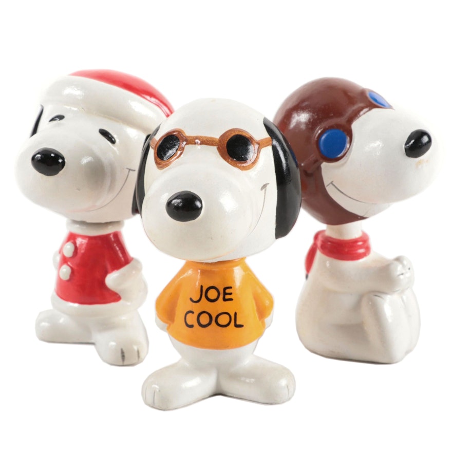 United Feature Syndicate, Inc. Composite Snoopy Bobbleheads