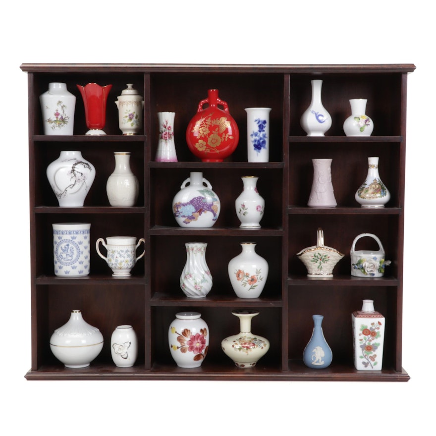 The Franklin Mint Miniature Vases of the World's Greatest Porcelain Houses
