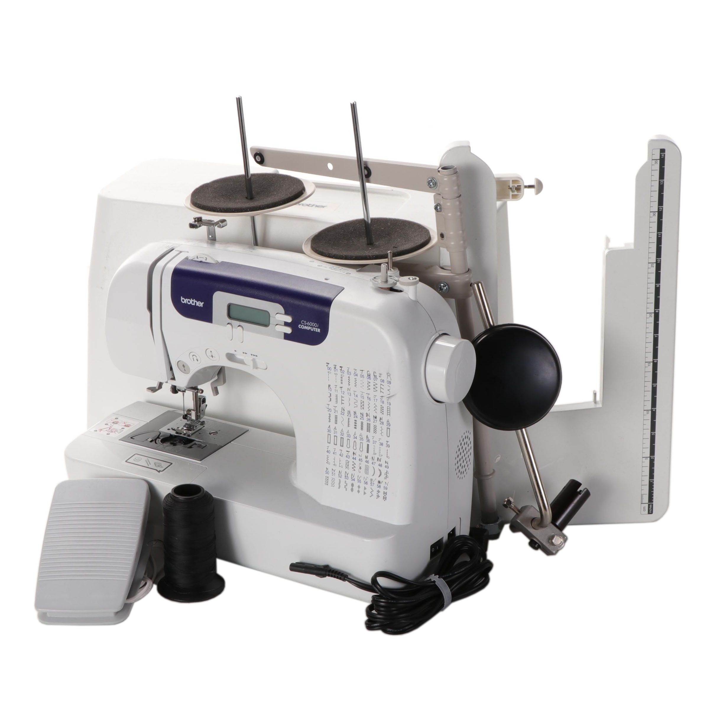 Brother CS6000i Digital Computerized Sewing Machine With Accessories