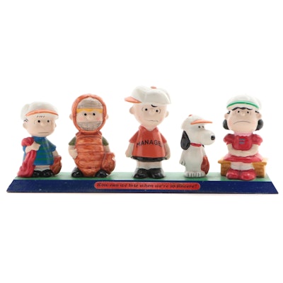 Peanuts "How can we lose when we're so sincere?" Ceramic Figurine