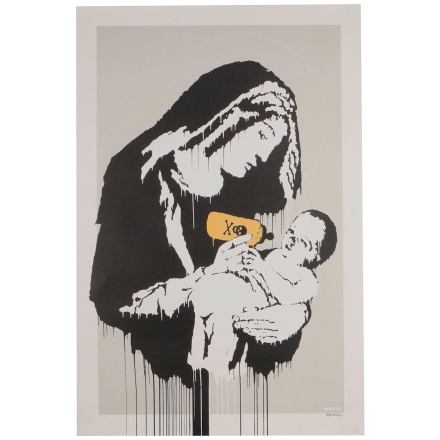 Giclée After Banksy "Toxic Mary"