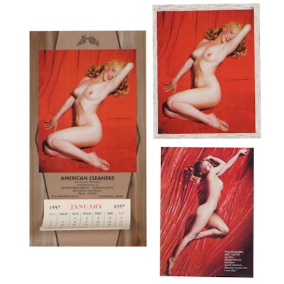 Marilyn Monroe Pin-Up Calendar "Golden Dreams," 1957
