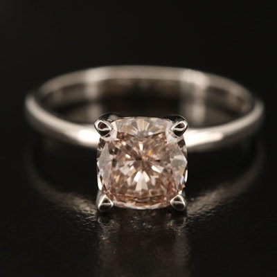 14K 2.04 CTW Lab Grown Diamond Solitaire Ring