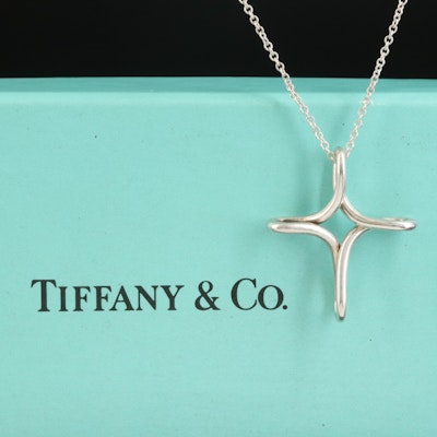 Vintage Elsa Peretti for Tiffany & Co. Cross Pendant Necklace