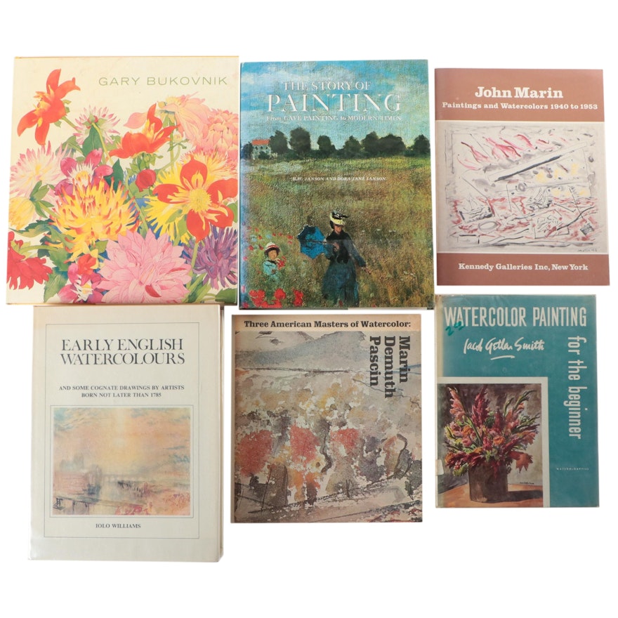 "Early English Watercolours" by Iolo Williams and Other Watercolour Books