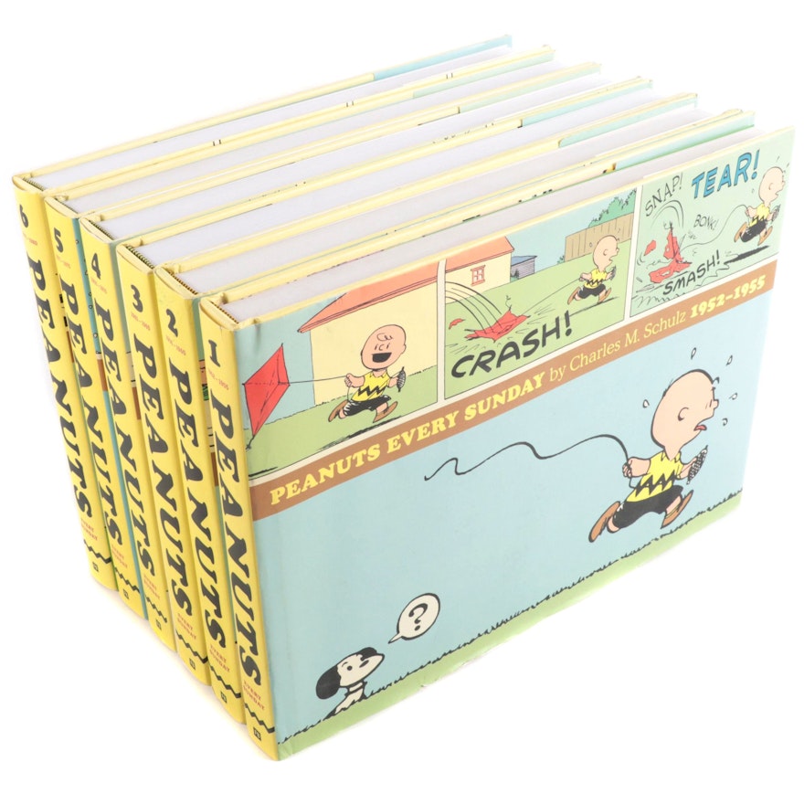 "Peanuts Every Sunday" Six-Volume Set by Charles M. Schulz, 2013–2018