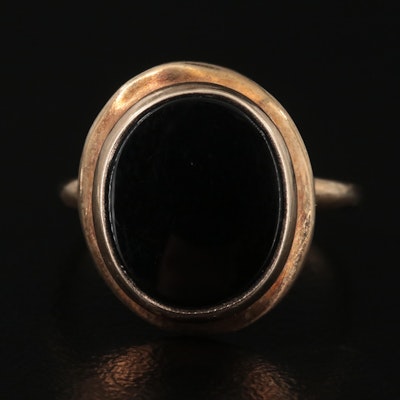 10K Black Onyx Ring