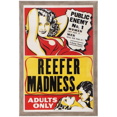 Marijuana Propaganda Giclée Poster, 21st Century