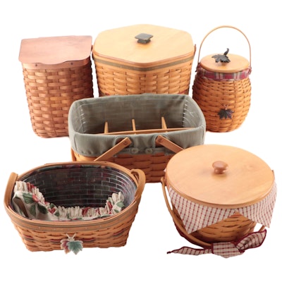 Longaberger "Homestead" and Other Autumnal Collection Baskets