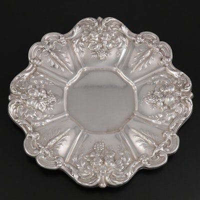 Reed & Barton "Francis I" Sterling Silver Sandwich Plate, 1952