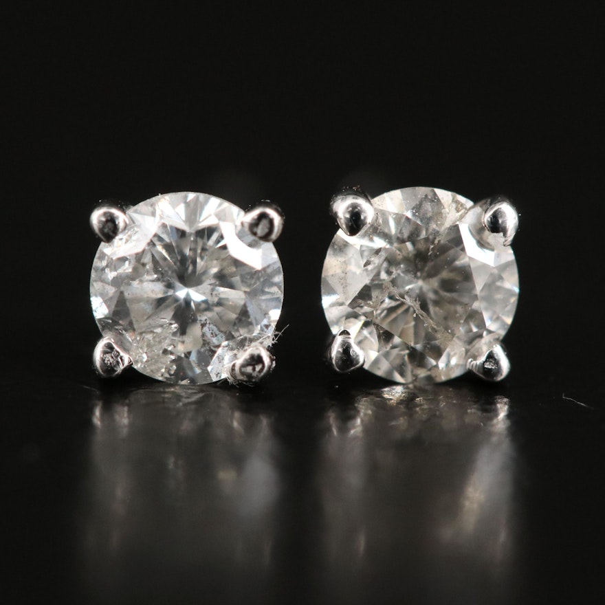 14K 0.45 CTW Diamond Stud Earrings