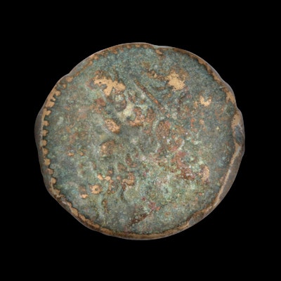 Ancient Greek Syracuse, Sicily AE Litra Coin of Hieron II, ca. 240 BC
