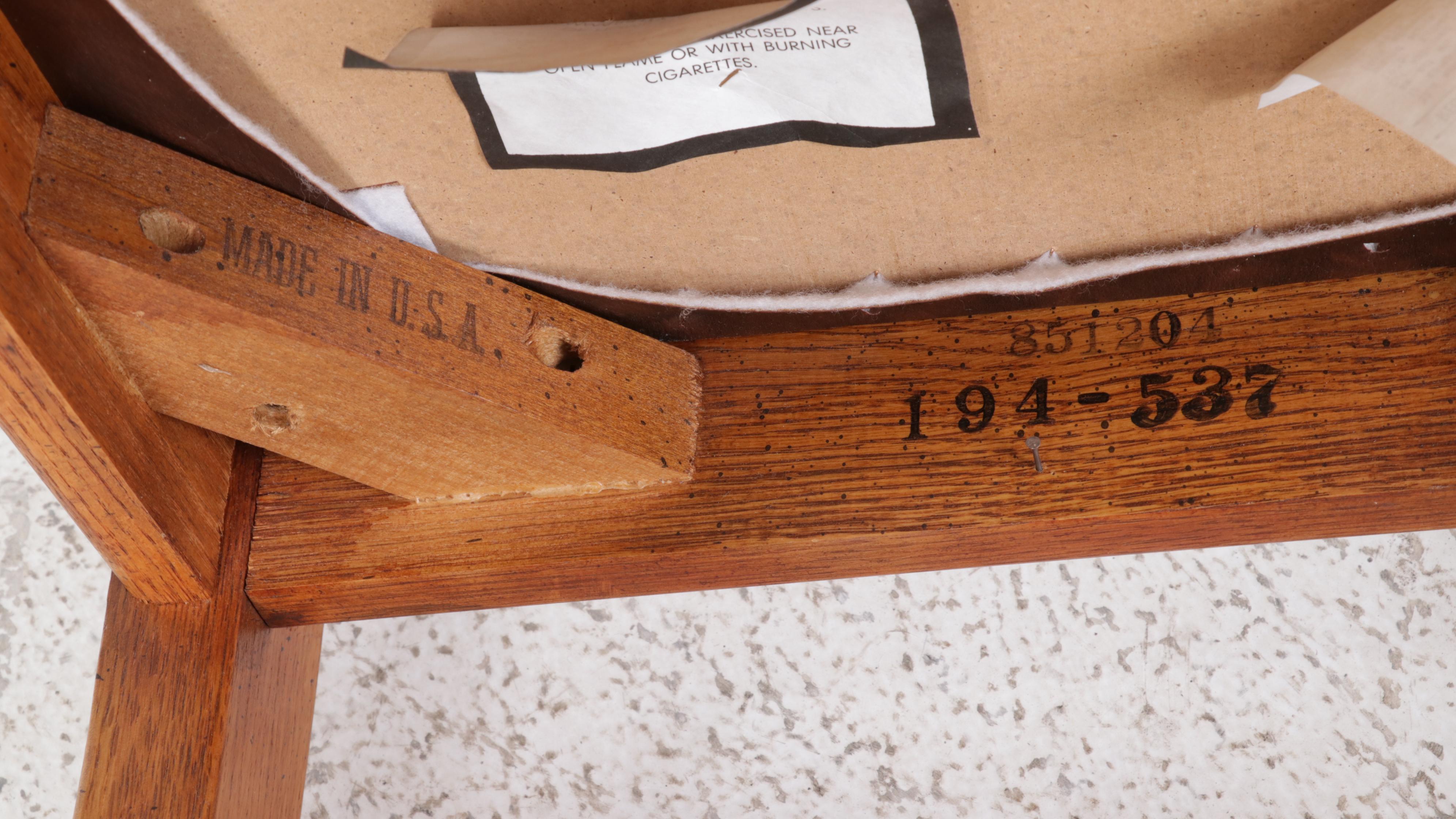 YoungHinkle "Windjammer" Rustic Oak Desk With Chair EBTH