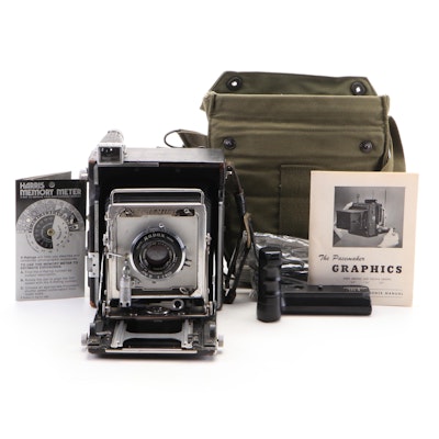 Pacemaker Graphics Camera with Pentax Winder and Hoya Close-Up Set