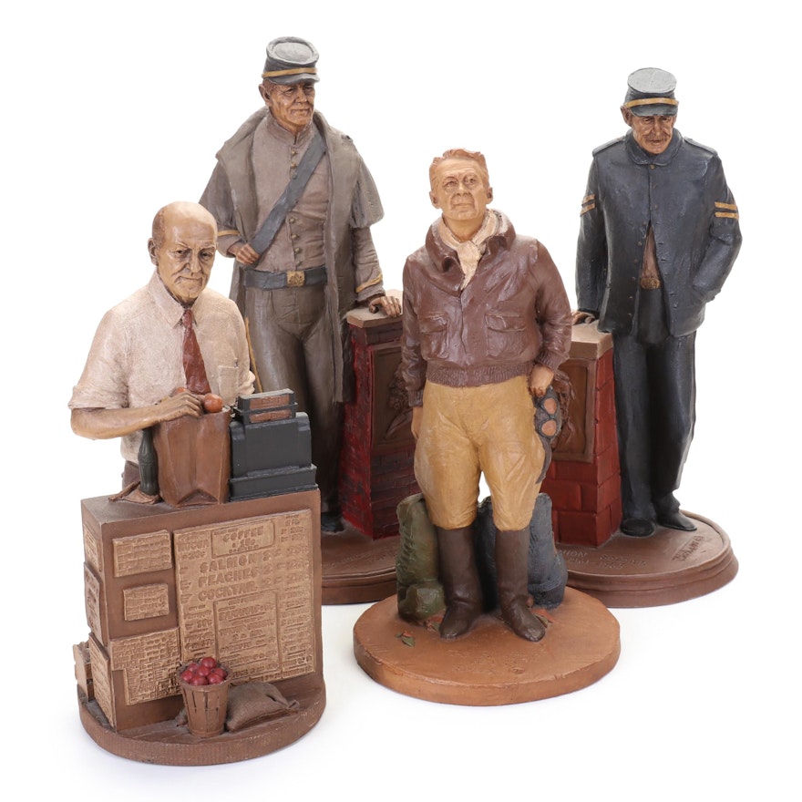 Thomas F. Clark Figurines Featuring "Union Soldier" and More