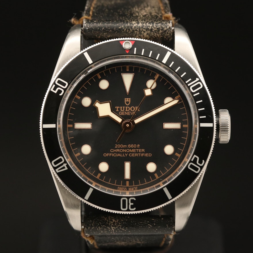 Tudor Black Bay 41 mm Stainless Steel Wristwatch