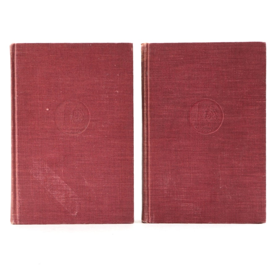 First Edition "John D. Rockefeller" Two-Volume Set by Allan Nevins, 1940
