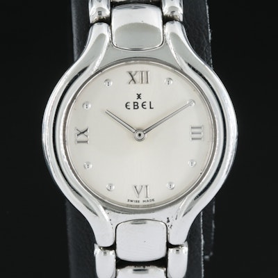Ebel Beluga Stainless Steel Wristwatch
