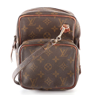 Louis Vuitton Amazone Mini Bag in Monogram Canvas and Vachetta Leather