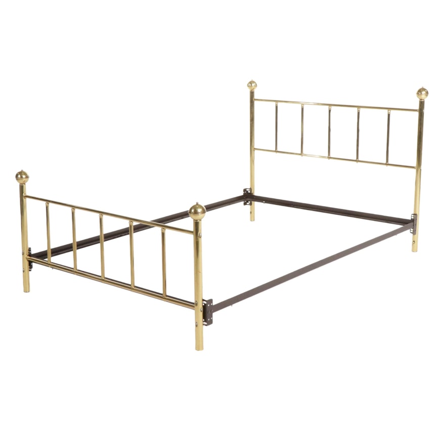 Full Sized Brass Bed Frame