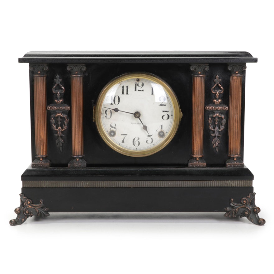 Ingraham Mantel Clock, Late 19th to Early 20th Century