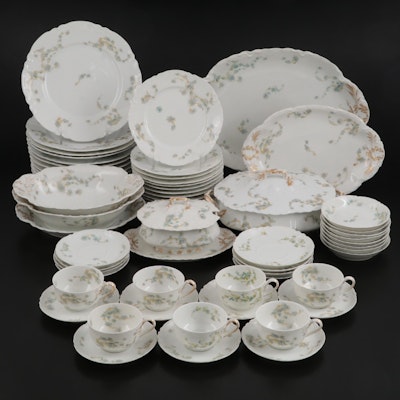 Haviland & Co. Limoges Porcelain Dinnerware, Late 19th/ Early 20th Century