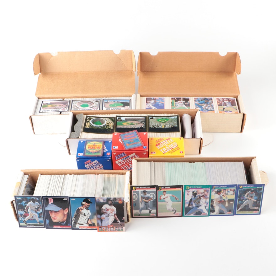 Score Baseball Card Sets With Ryan, Henderson, Thomas and More, 1988–1994