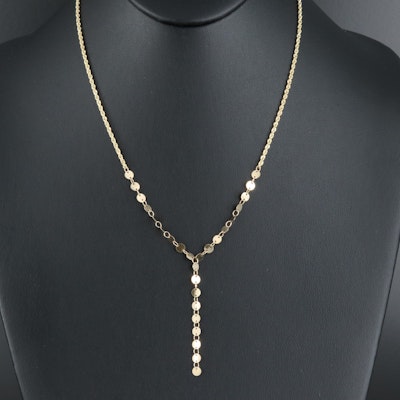 14K Y Chain Necklace