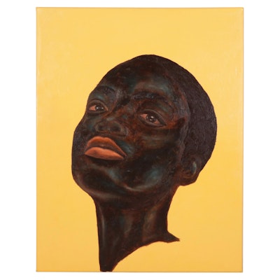 Oluwakemi Omowaire Oil Painting "Faith," 21st Century