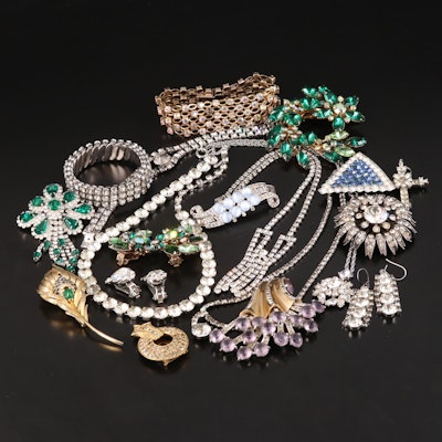 Eisenberg, Weiss and Crown Trifari Featured in Vintage Jewelry Collection