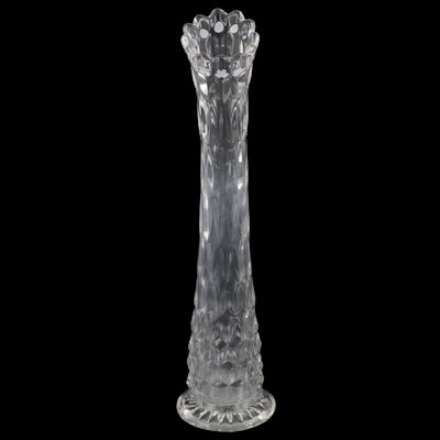 Fostoria "American Clear" Swung Glass Vase
