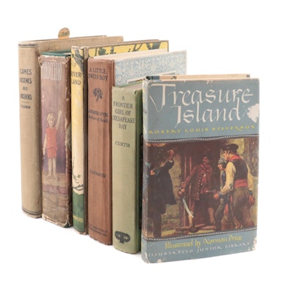 Norman Price Illustrated "Treasure Island" and More Illustrated Children's Books