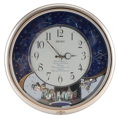 Seiko "Melodies in Motion" Musical Wall Clock