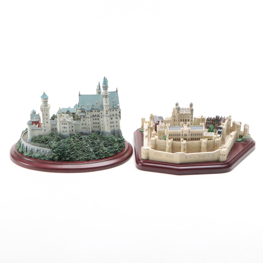 Lenox "Tower of London" and Other Great Castles of the World Figurines, 1990s