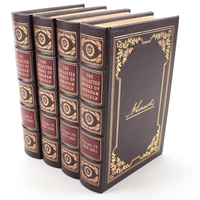 Easton Press "The Collected Works of Abraham Lincoln" Vol. I–IV